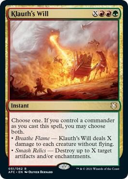Klauth's Will, Commander: Adventures in the Forgotten Realms 51