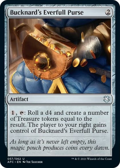 Bucknard's Everfull Purse, Commander: Adventures in the Forgotten Realms 57