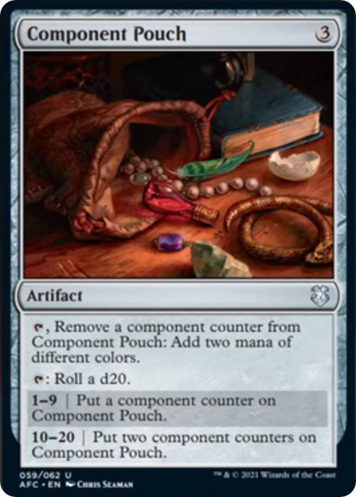 Component Pouch, Commander: Adventures in the Forgotten Realms 59
