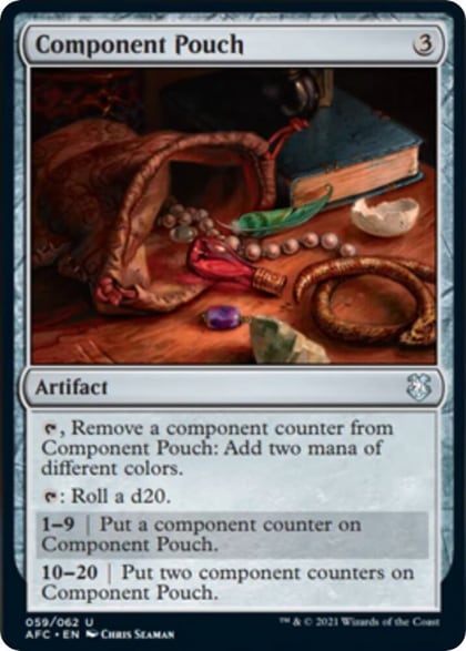 Component Pouch, Commander: Adventures in the Forgotten Realms 59