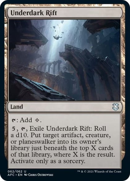Underdark Rift, Commander: Adventures in the Forgotten Realms 62