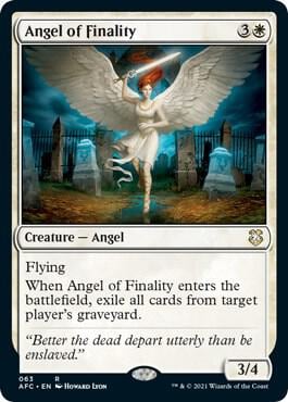 Angel of Finality, Commander: Adventures in the Forgotten Realms 63