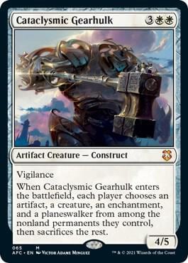 Cataclysmic Gearhulk, Commander: Adventures in the Forgotten Realms 65