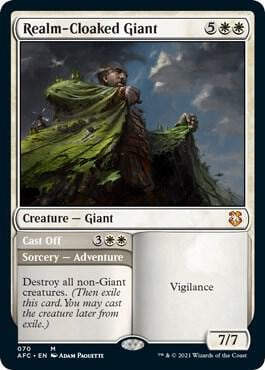 Realm-Cloaked Giant, Commander: Adventures in the Forgotten Realms 70