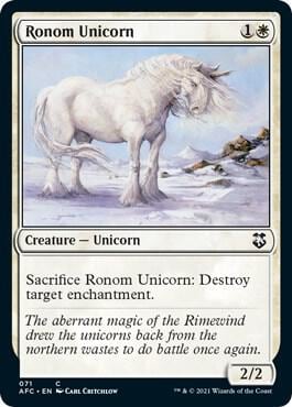 Ronom Unicorn, Commander: Adventures in the Forgotten Realms 71