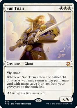 Sun Titan, Commander: Adventures in the Forgotten Realms 73
