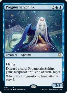 Prognostic Sphinx, Commander: Adventures in the Forgotten Realms 90