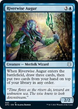 Riverwise Augur, Commander: Adventures in the Forgotten Realms 93