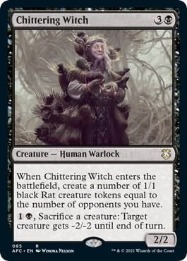 Chittering Witch, Commander: Adventures in the Forgotten Realms 95