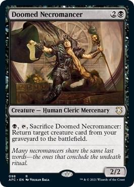 Doomed Necromancer, Commander: Adventures in the Forgotten Realms 98
