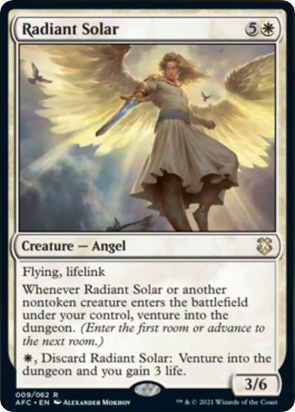 Radiant Solar, Commander: Adventures in the Forgotten Realms 9
