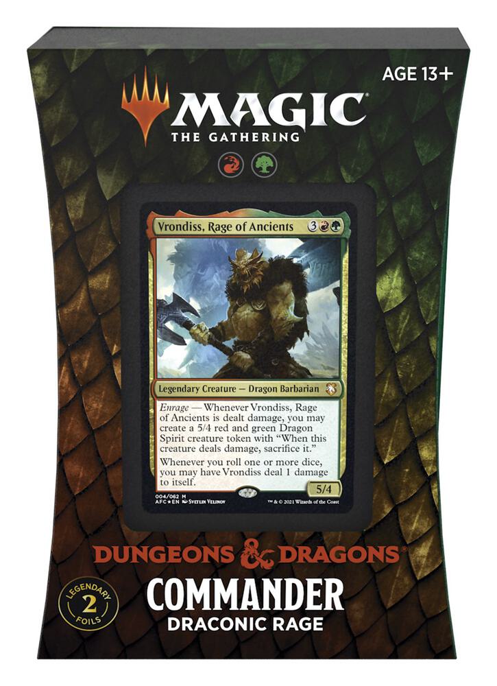 Adventures in the Forgotten Realms - Draconic Rage Commander Deck, Commander: Adventures in the Forgotten Realms P238754