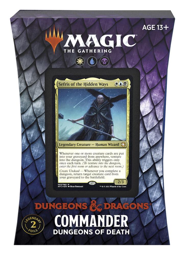 Adventures in the Forgotten Realms - Dungeons of Death Commander Deck, Commander: Adventures in the Forgotten Realms P238757