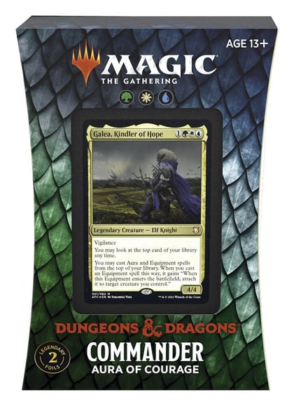 Adventures in the Forgotten Realms - Aura of Courage Commander Deck, Commander: Adventures in the Forgotten Realms P238759