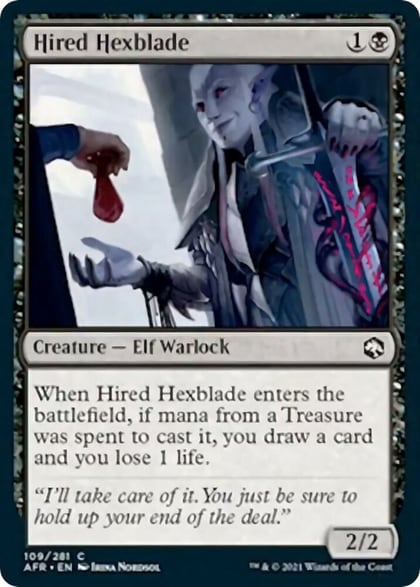 Hired Hexblade, Adventures in the Forgotten Realms 109