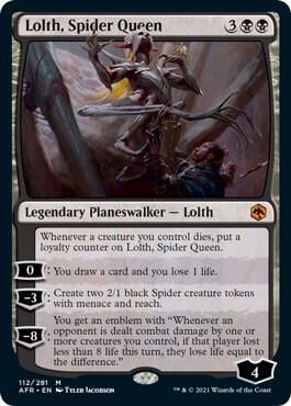 Lolth, Spider Queen, Adventures in the Forgotten Realms 112