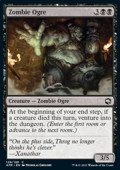 Zombie Ogre, Adventures in the Forgotten Realms 129