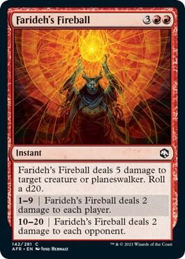 Farideh's Fireball, Adventures in the Forgotten Realms 142