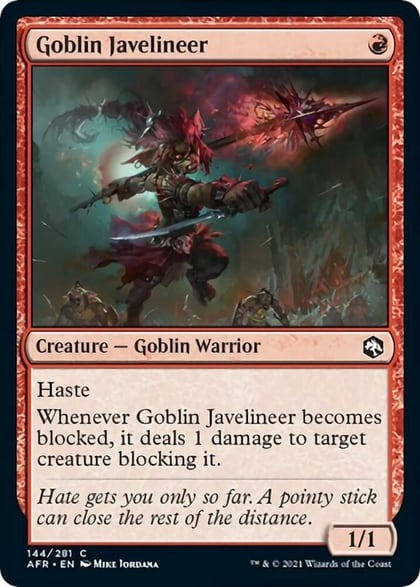Goblin Javelineer, Adventures in the Forgotten Realms 144