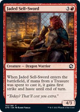 Jaded Sell-Sword, Adventures in the Forgotten Realms 152