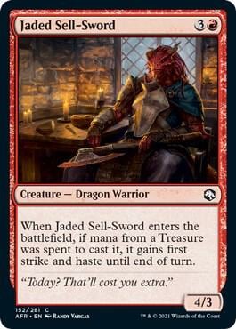 Jaded Sell-Sword, Adventures in the Forgotten Realms 152