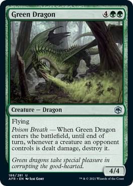 Green Dragon, Adventures in the Forgotten Realms 186