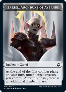Emblem - Zariel, Archduke of Avernus, Adventures in the Forgotten Realms 19