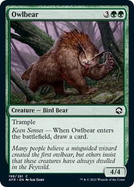 Owlbear, Adventures in the Forgotten Realms 198