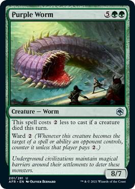 Purple Worm, Adventures in the Forgotten Realms 201