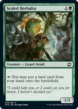 Scaled Herbalist, Adventures in the Forgotten Realms 204