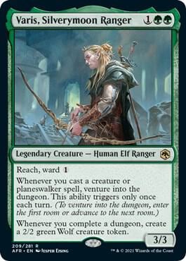Varis, Silverymoon Ranger, Adventures in the Forgotten Realms 209