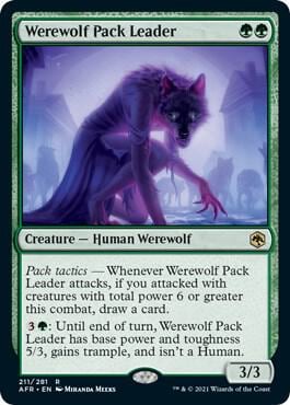 Werewolf Pack Leader, Adventures in the Forgotten Realms 211