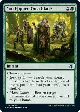You Happen On a Glade, Adventures in the Forgotten Realms 214