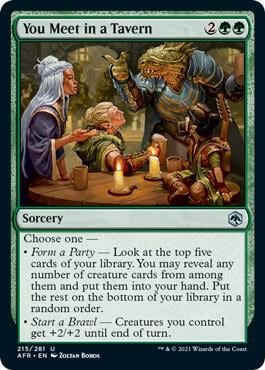 You Meet in a Tavern, Adventures in the Forgotten Realms 215