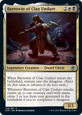 Barrowin of Clan Undurr, Adventures in the Forgotten Realms 218