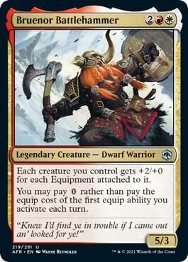 Bruenor Battlehammer, Adventures in the Forgotten Realms 219