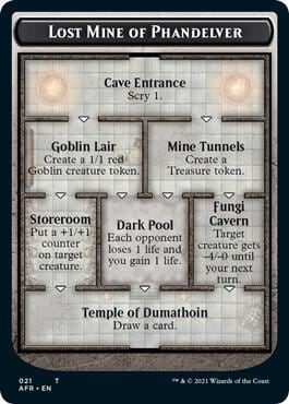 Lost Mine of Phandelver // Skeleton Double-Sided Token, Adventures in the Forgotten Realms 21 // 6