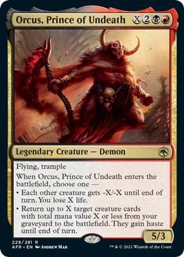 Orcus, Prince of Undeath, Adventures in the Forgotten Realms 229