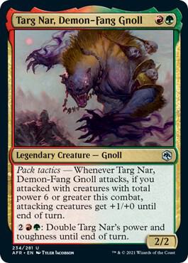 Targ Nar, Demon-Fang Gnoll, Adventures in the Forgotten Realms 234