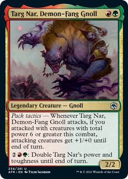 Targ Nar, Demon-Fang Gnoll, Adventures in the Forgotten Realms 234