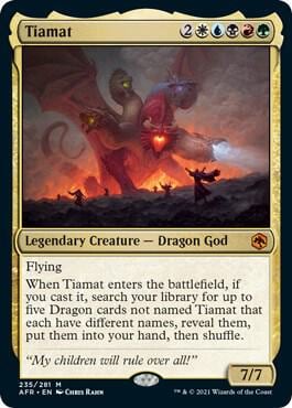 Tiamat, Adventures in the Forgotten Realms 235