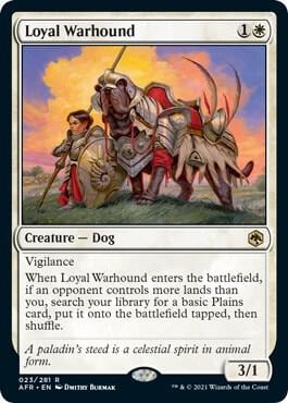 Loyal Warhound, Adventures in the Forgotten Realms 23