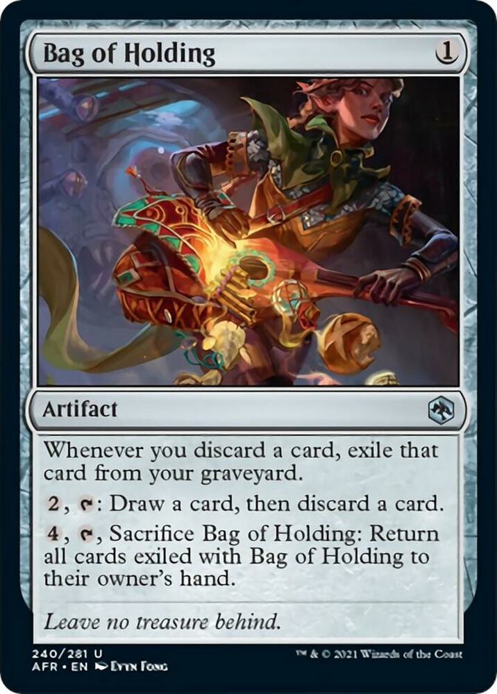 Bag of Holding, Adventures in the Forgotten Realms 240