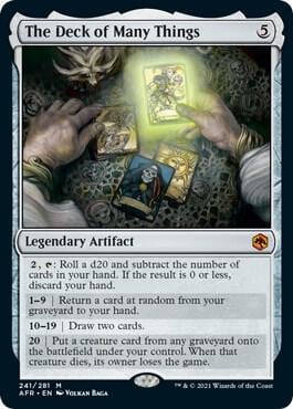 The Deck of Many Things, Adventures in the Forgotten Realms 241