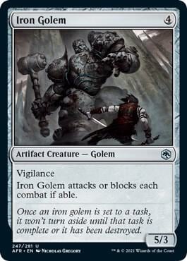 Iron Golem, Adventures in the Forgotten Realms 247