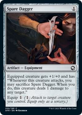 Spare Dagger, Adventures in the Forgotten Realms 250