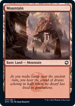 Mountain (277), Adventures in the Forgotten Realms 277