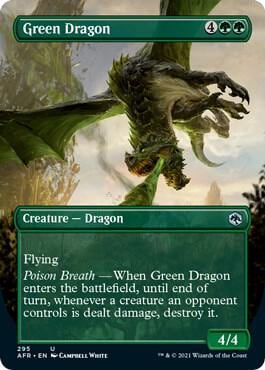 Green Dragon (Borderless), Adventures in the Forgotten Realms 295