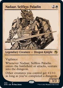 Nadaar, Selfless Paladin (Showcase), Adventures in the Forgotten Realms 303