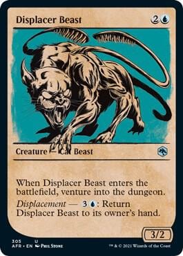 Displacer Beast (Showcase), Adventures in the Forgotten Realms 305